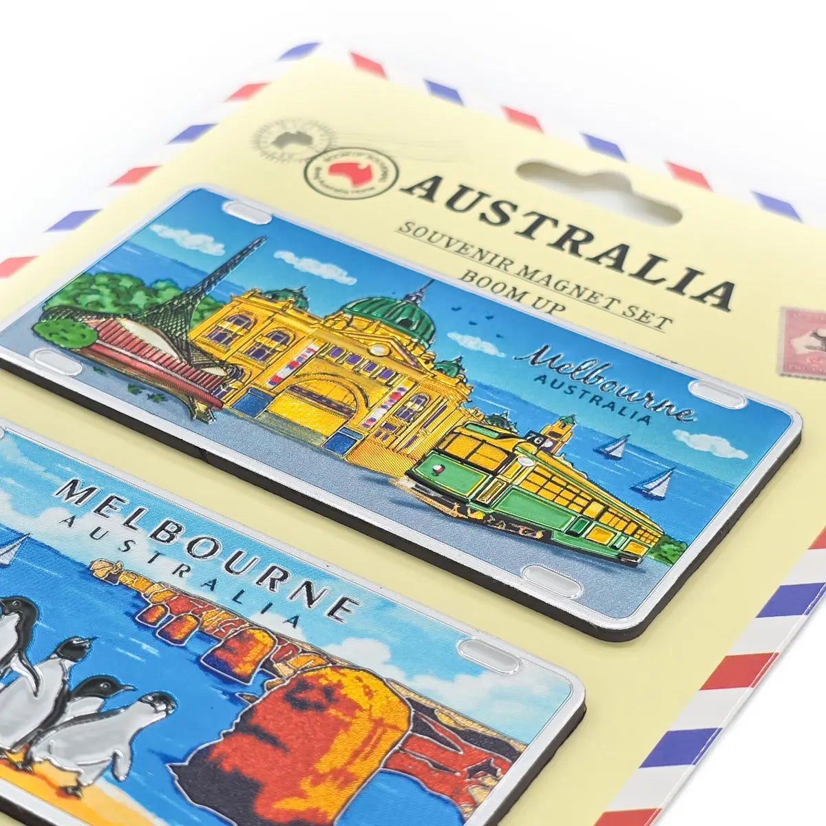 3-piece Melbourne Icons Magnet Pack Allanson Souenirs