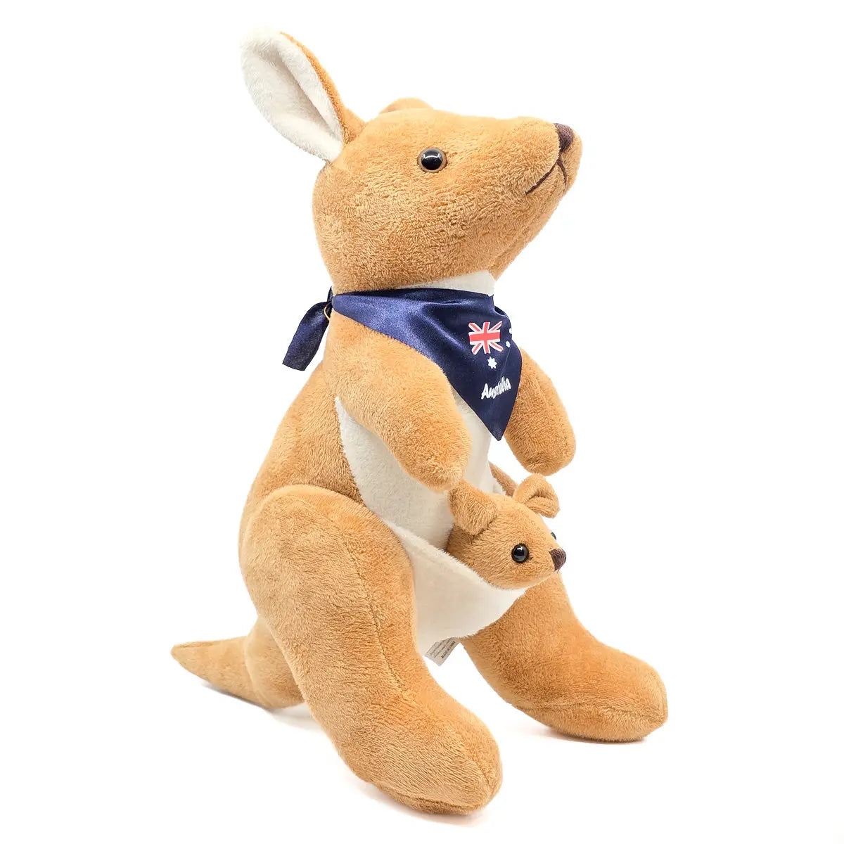 34cm Kangaroo with Scarf Soft Toy -Allanson Souvenirs