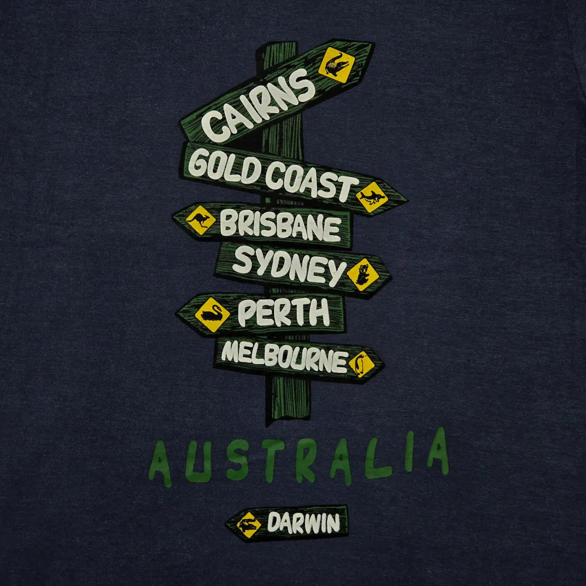 Adult Road Sign T-shirt - Allanson Souvenirs