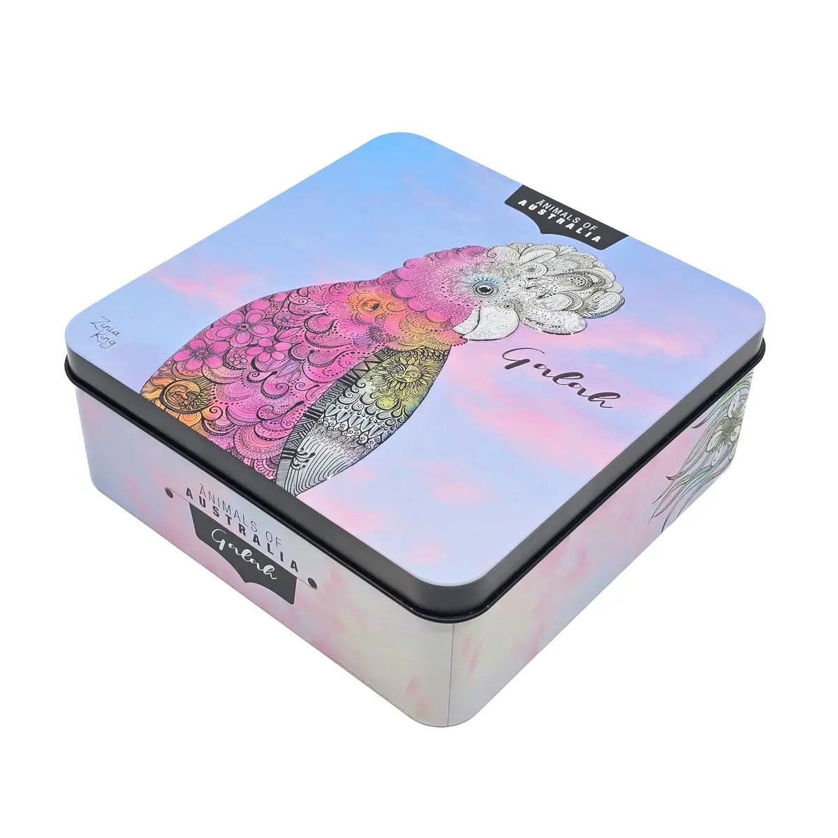 Galah Biscuit Tin - Allanson Souvenirs