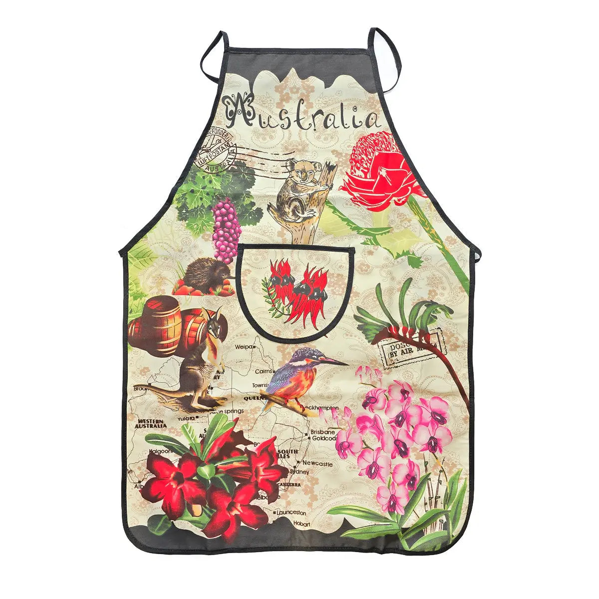 Birds and Flowers Apron Set - Allanson Souvenirs