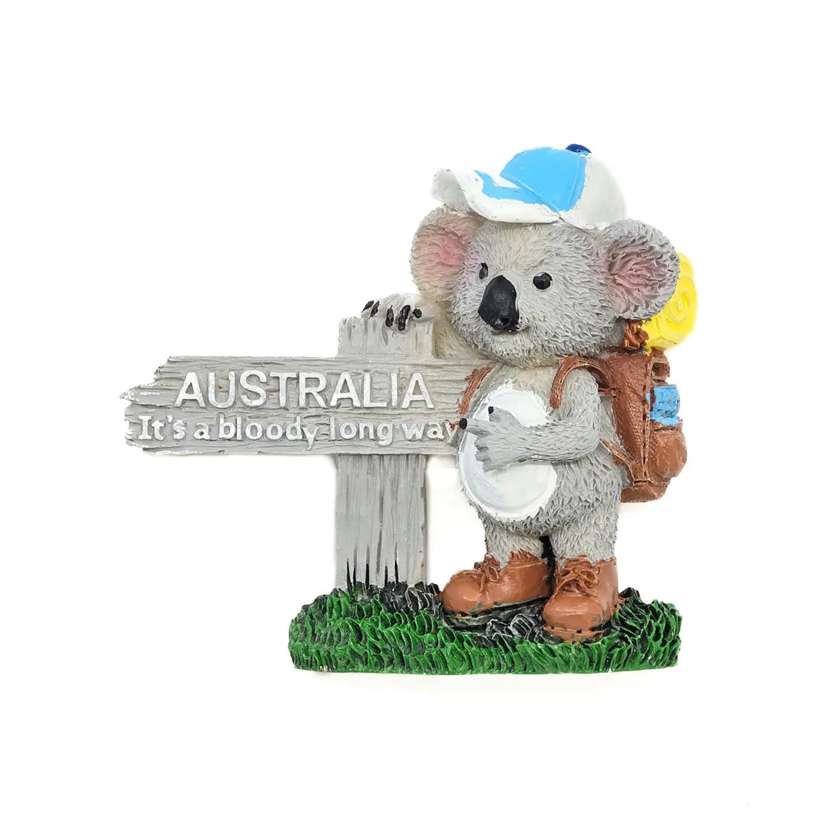 Bloody Long Way Koala Fridge Magnet - Allanson Souvenirs