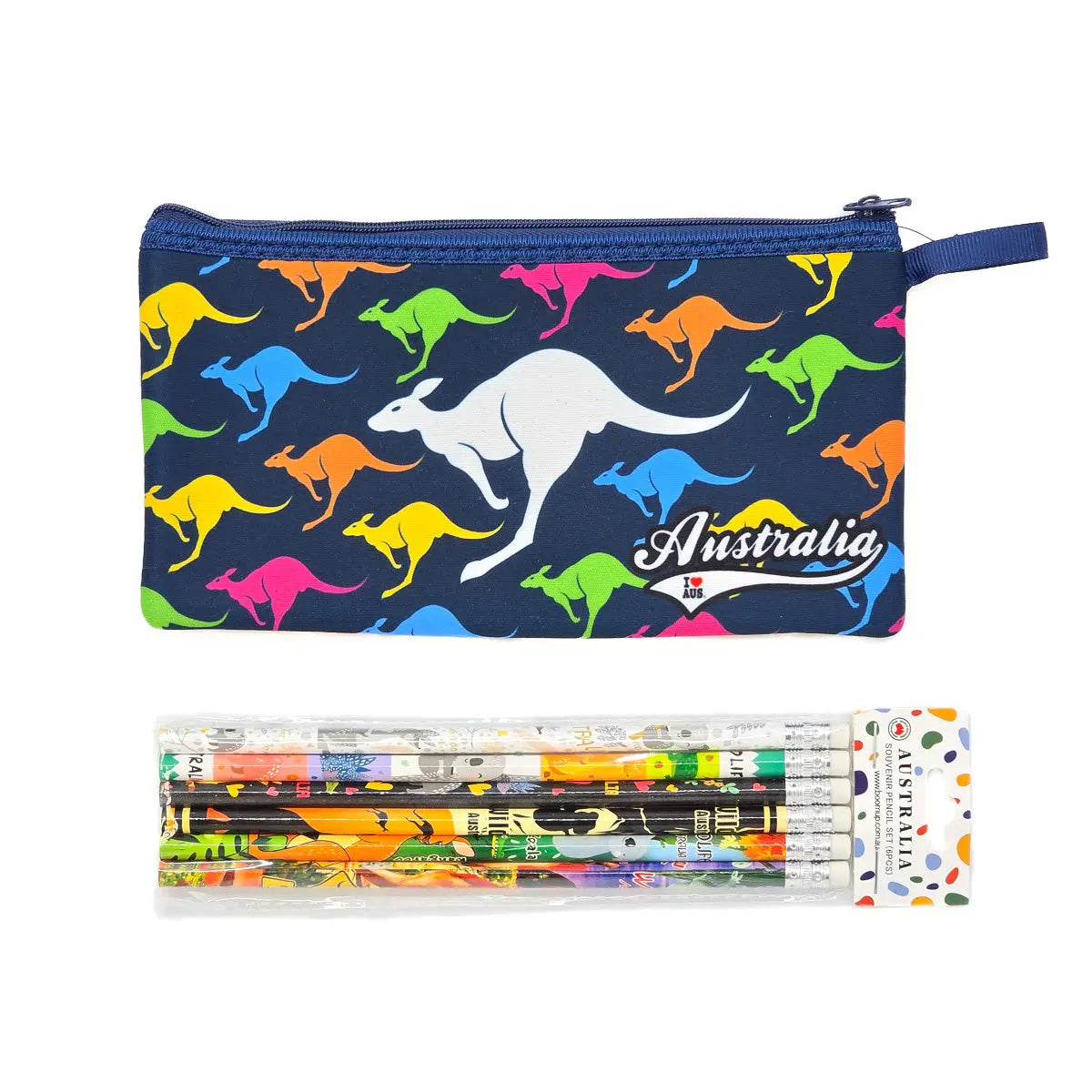 Kangaroo Backpack with Toy Gift Set - Allanson Souvenirs