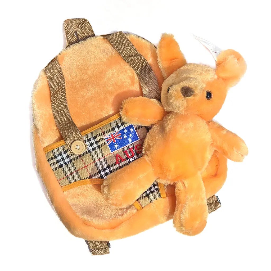 Kangaroo Backpack with Toy Gift Set - Allanson Souvenirs