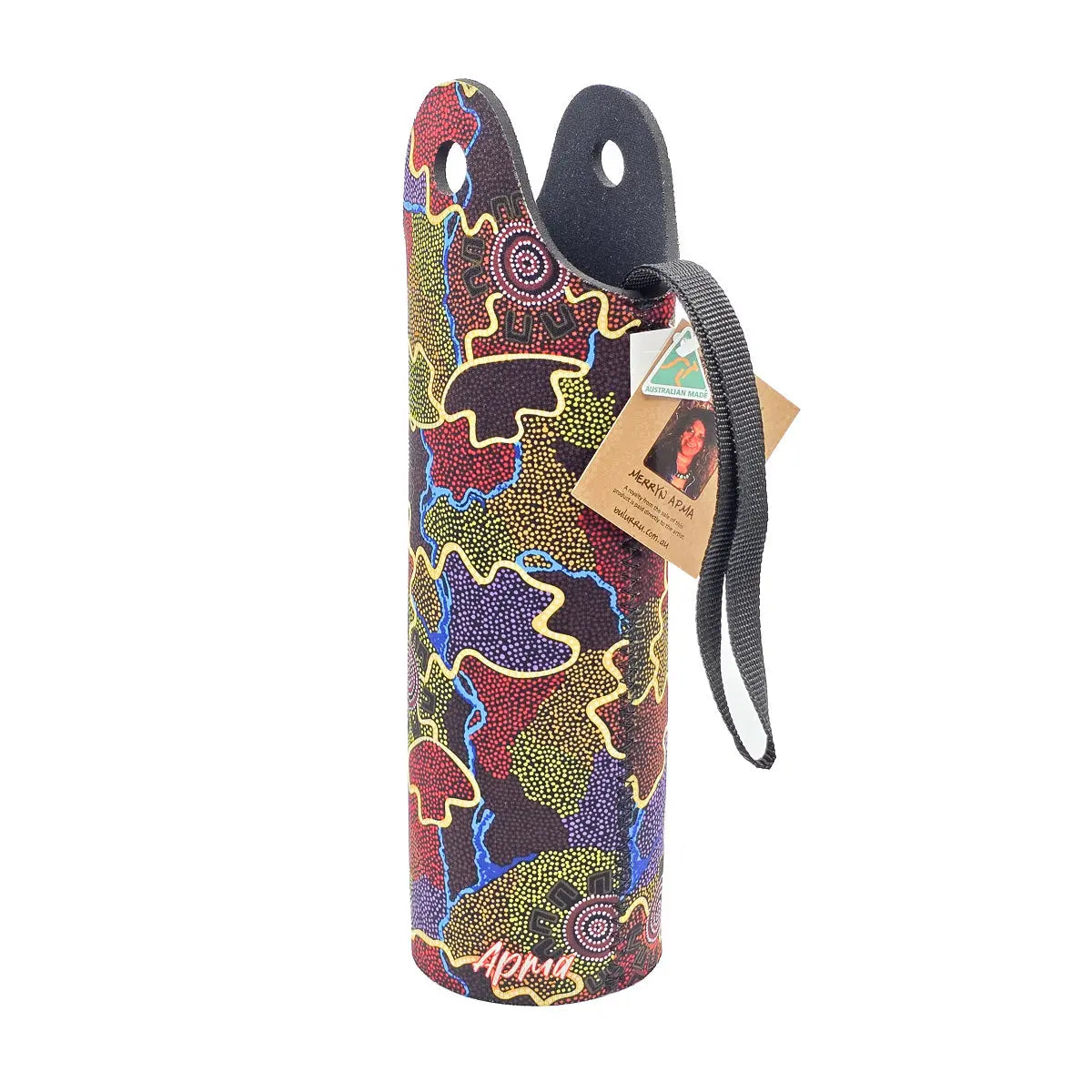 Mens Campfire Wine Bottle Holder - Allanson Souvenirs
