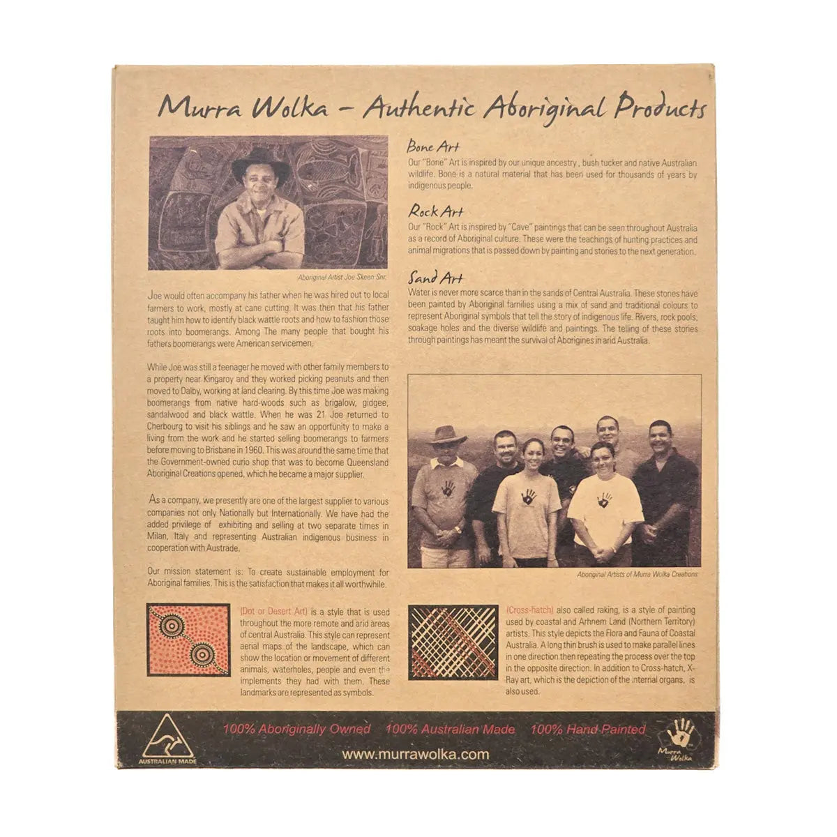 Murra Wolka Double Dot Art Painting - Allanson Souvenirs