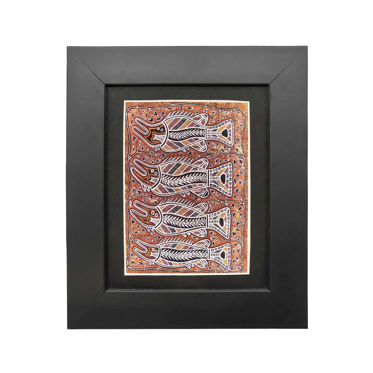 Murra Wolka Framed Print - Barramundi/Milmarja - Allanson Souvenirs