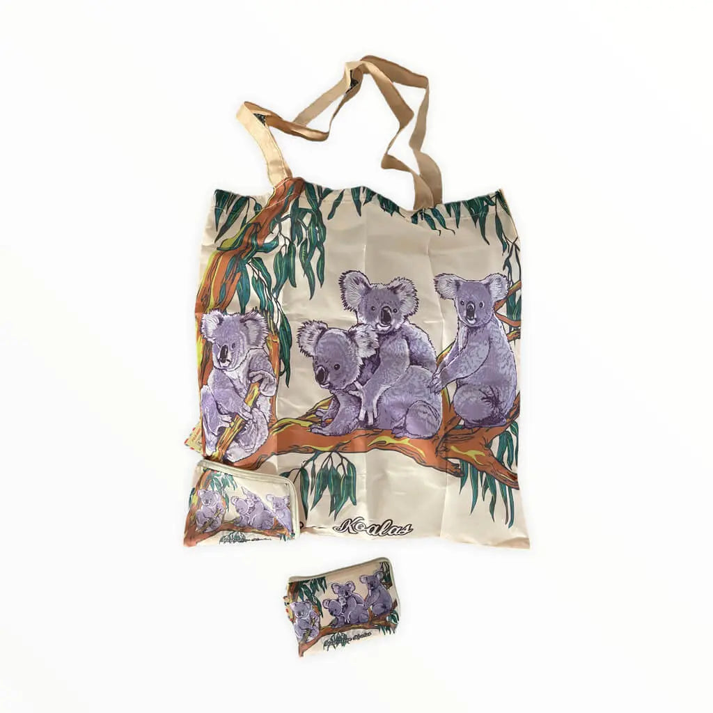 Koala Small Fold-out Shopping Bag Allanson Souvenirs