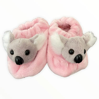 Pink Koala Baby Booties Allanson Souvenirs