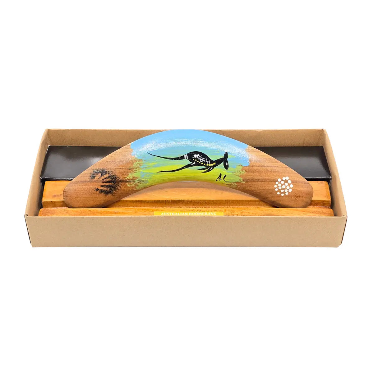 20cm Arthur Conlon Display Boomerang - Allanson Souvenirs