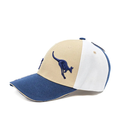 3 Coloured Kangaroo Baseball Cap Allanson Souvenirs