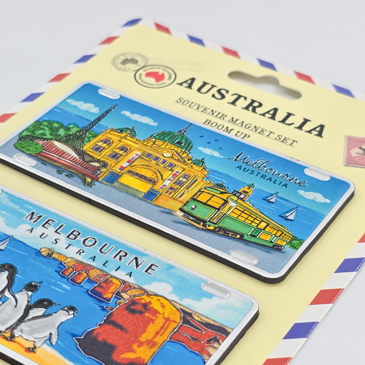 3-piece Melbourne Icons Magnet Pack Allanson Souenirs