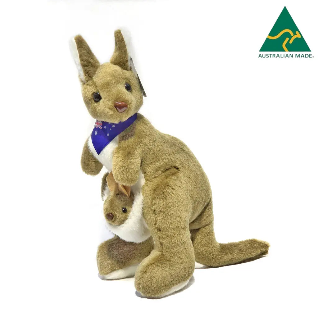 50cm Australia Made Kangaroo - Perfect Australian Souvenir Plush Toy ...