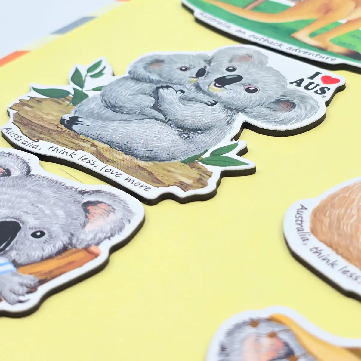 6-piece Cute Australian Animals Magnet Pack Allanson Souvenirs