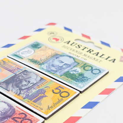 6-piece Australian Money Magnet Pack - Allanson Souvenirs