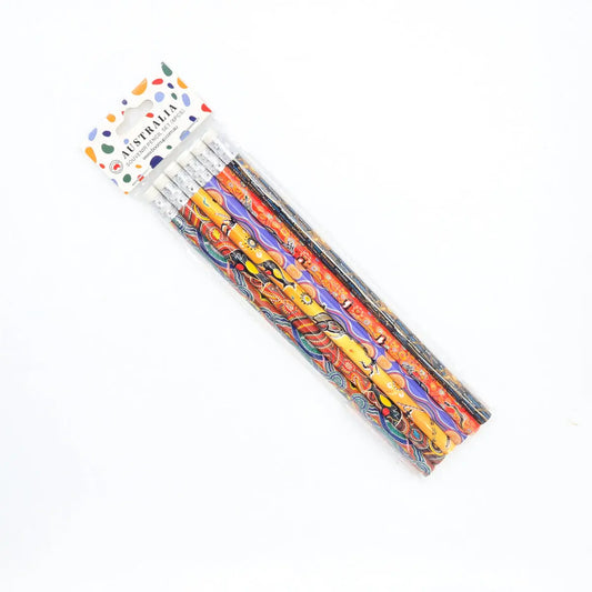 Aboriginal Designed Pencils Allanson Souvenirs