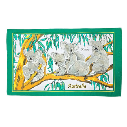 Aussie Koala Tea Towel Allanson Souvenirs