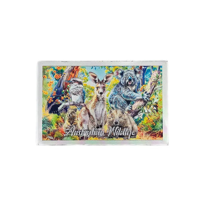 Australian Wildlife Metallic Magnet Allanson Souvenirs