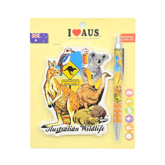 Australian Wildlife Note Pad Set - Allanson Souvenirs