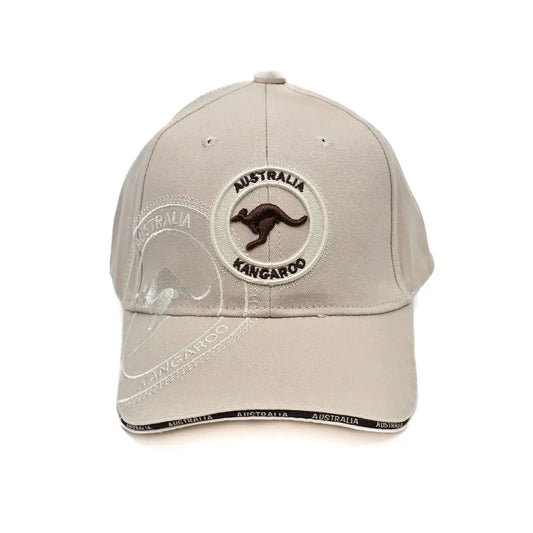 Beige Australia Baseball Cap - Allanson Souvenirs