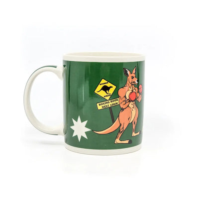 Boxing Kangaroo Coffee Mug Allanson Souvenirs