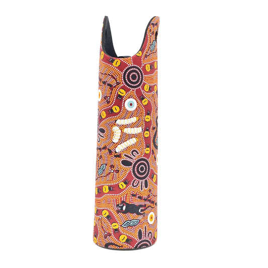 Bush Tucker Tan Wine Bottle Holder - Allanson Souvenirs