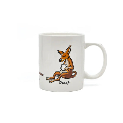 Caffeinated Kangaroo Coffee Mug Allanson Souvenirs