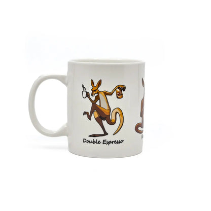 Caffeinated Kangaroo Coffee Mug Allanson Souvenirs