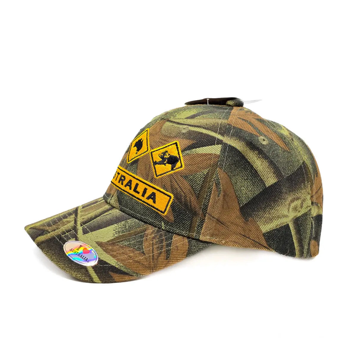 Camouflage Australia Road Sign Baseball Cap Allanson Souvenirs