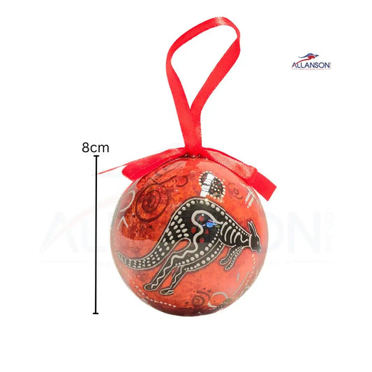 Chernee Kangaroo Christmas Bauble Allanson Souvenirs