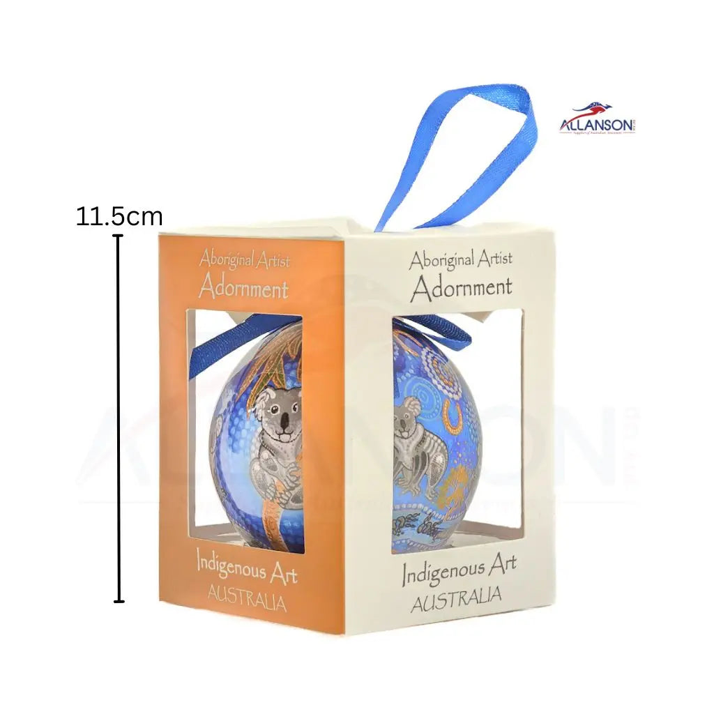 Chernee Koala Christmas Bauble Boxed Allanson Souvenirs