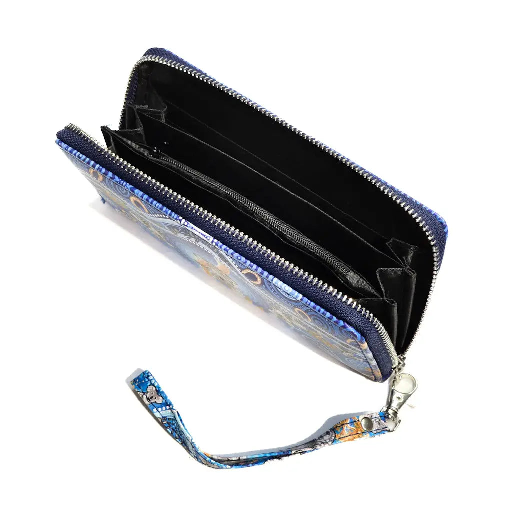 Aboriginal Zip Wrist Wallet Allanson Souvenirs