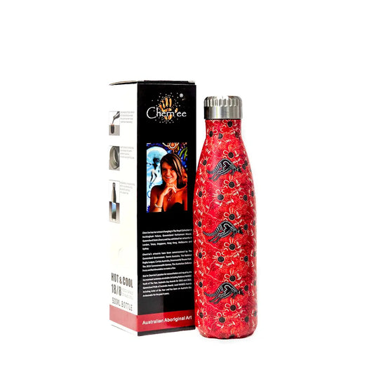 Aboriginal designed Water Bottle Allanson Souvenirs