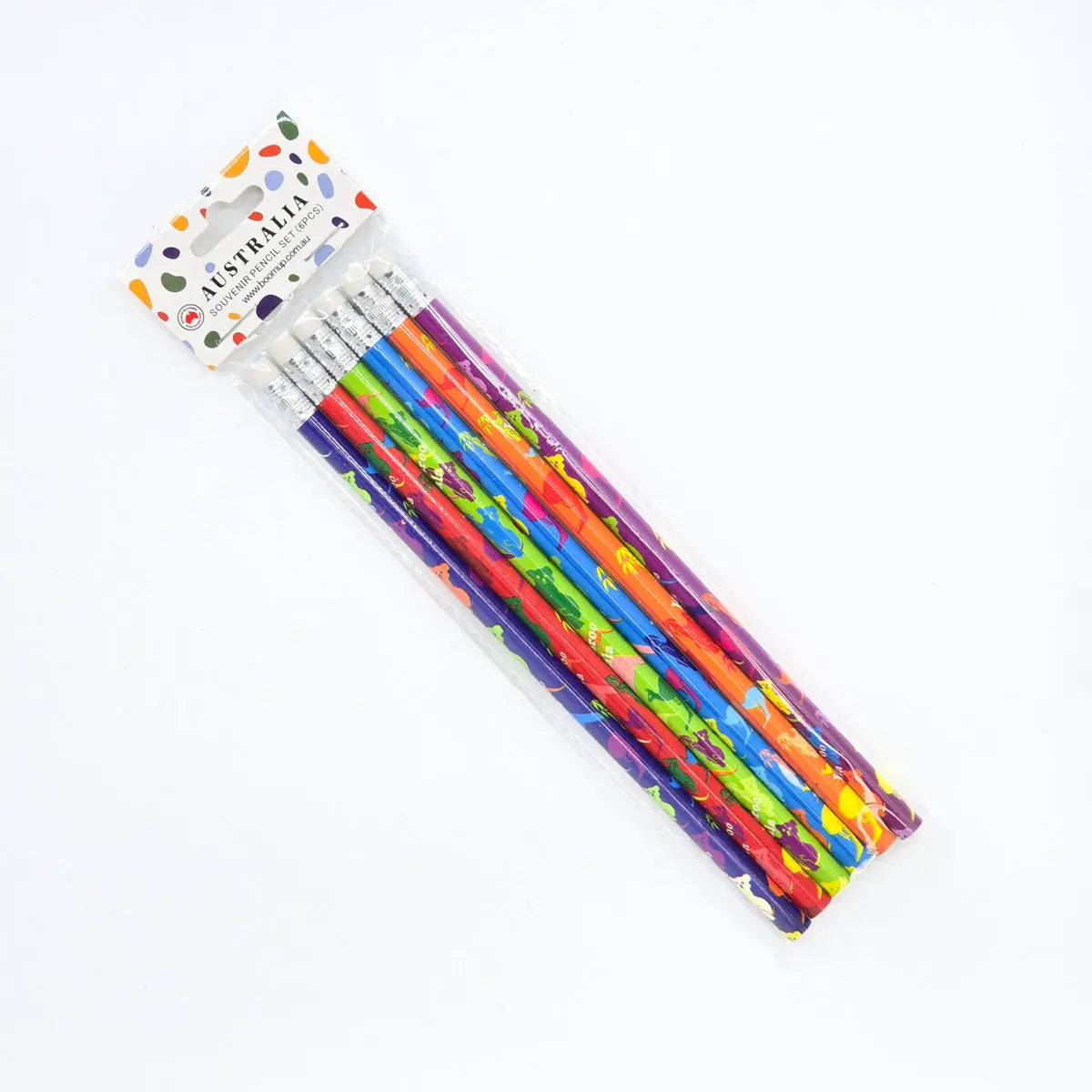 Colourful Aussie Animals Pencils Allanson Souvenirs