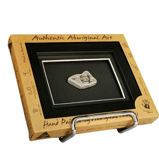  ABORIGINAL FRAMED ART Allanson Souvenirs