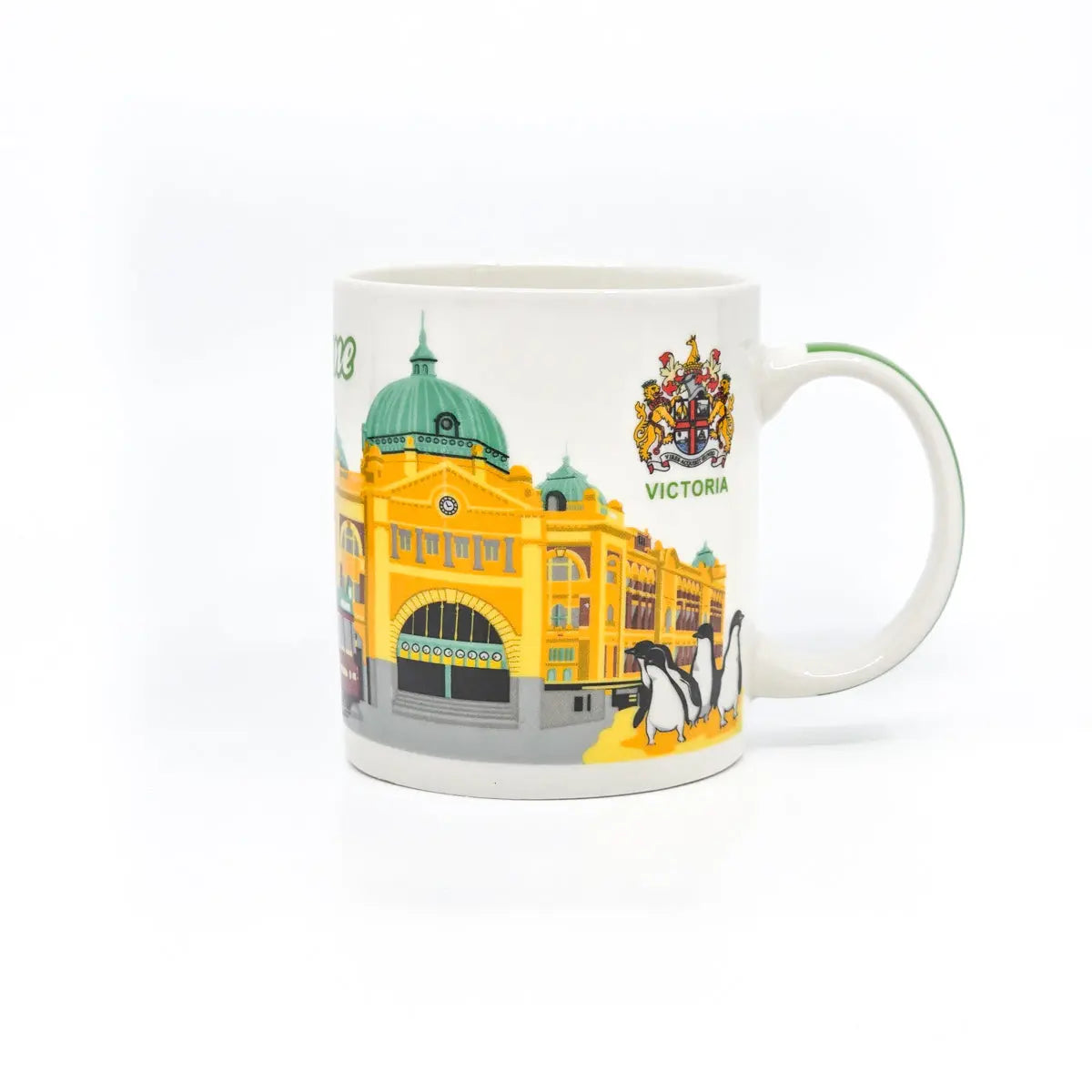 Flinders Street Melbourne Coffee Mug Allanson Souvenirs