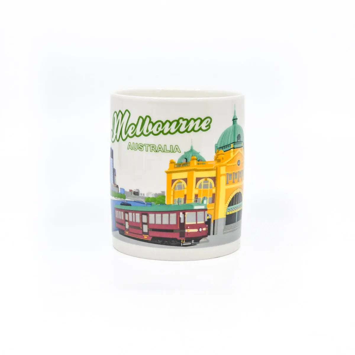 Flinders Street Melbourne Coffee Mug Allanson Souvenirs