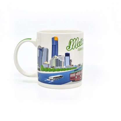 Flinders Street Melbourne Coffee Mug Allanson Souvenirs