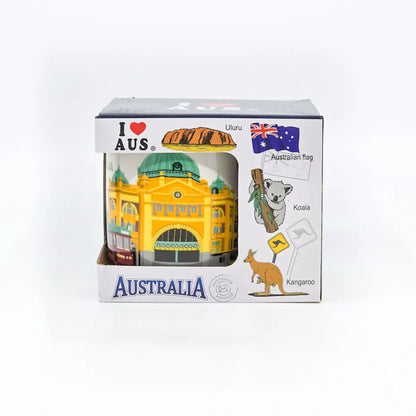 Flinders Street Melbourne Coffee Mug Allanson Souvenirs