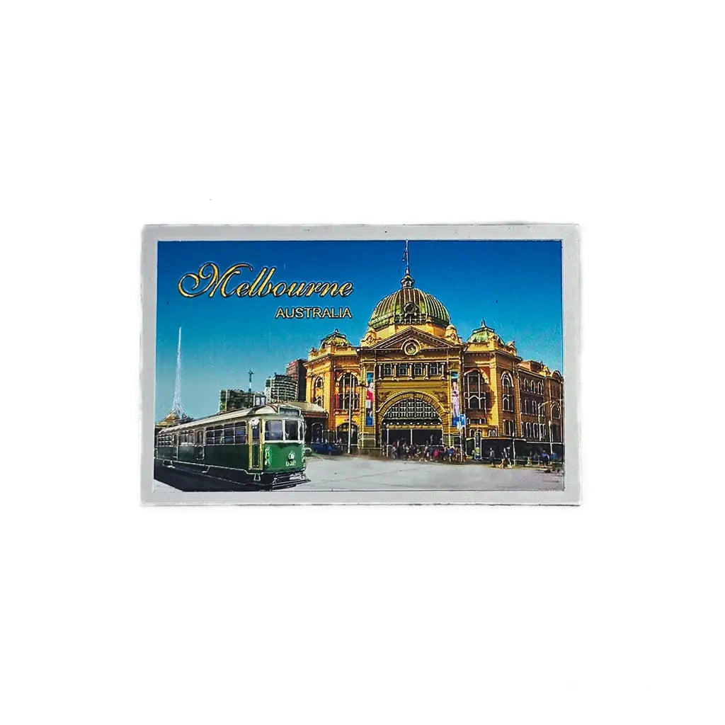 Flinders Street Station & Tram Magnet Allanson Souvenirs