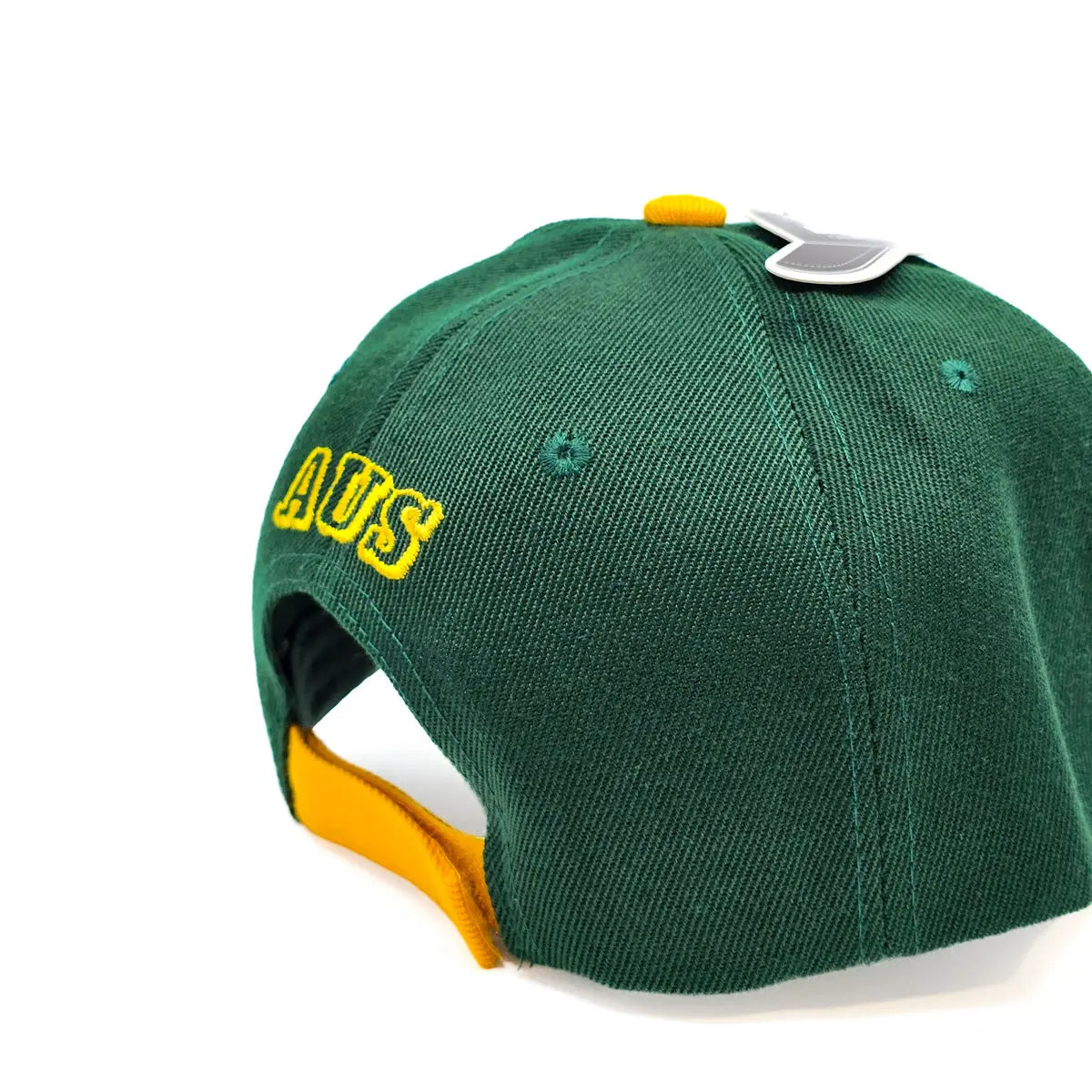 Green and Gold Kangaroo Baseball Cap Allanson Souvenirs