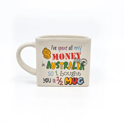 Half Mug "I Love Australia" Allanson Souvenirs