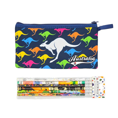 Kangaroo Backpack with Toy Gift Set - Allanson Souvenirs