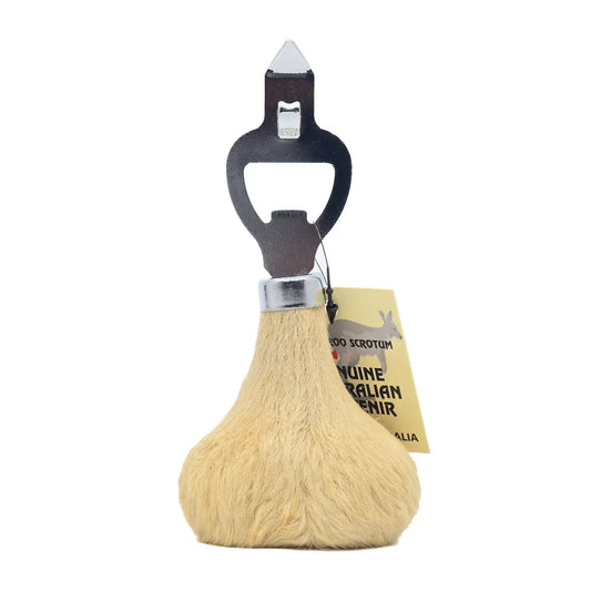 Kangaroo Scrotum Bottle Opener Allanson Souvenirs