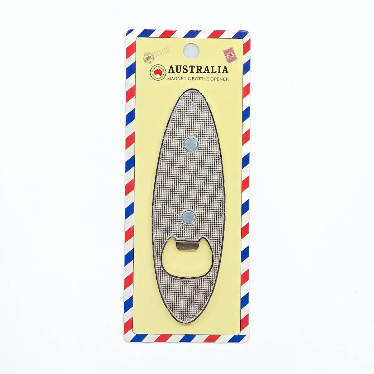 Kangaroo Surfboard Magnetic Bottle Opener - Allanson Souvenirs