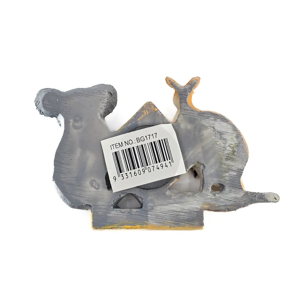 Kangaroo and Koala Road Sign Magnet Back Allanson Souvenirs 