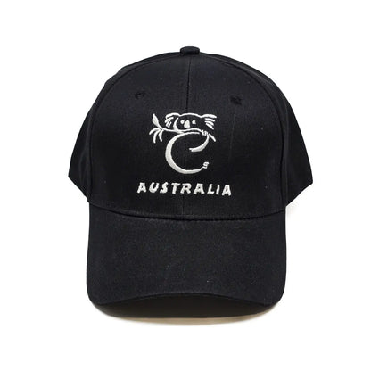 Black Koala Lightweight Baseball Cap Allanson Souvenirs