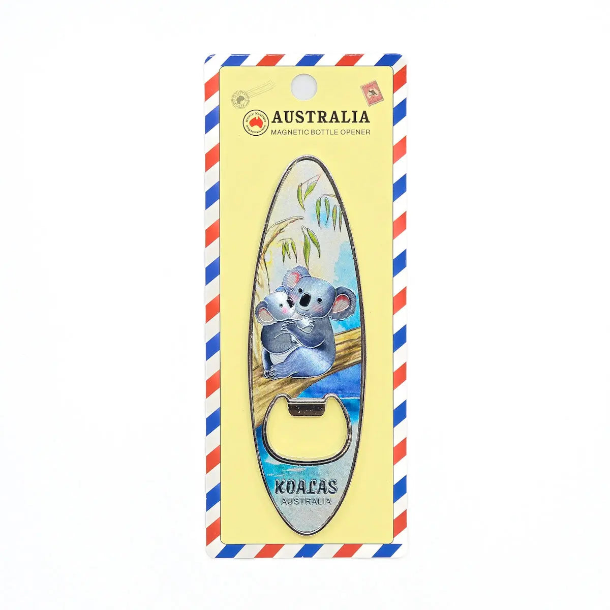 Koala Surfboard Magnetic Bottle Opener Allanson Souvenirs