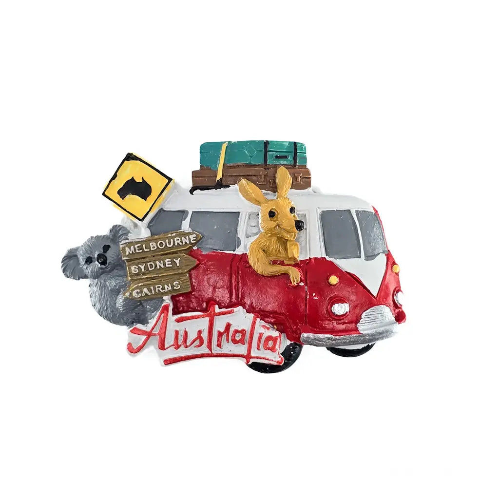 Kombi Australia Fridge Magnet Allanson Souvenirs