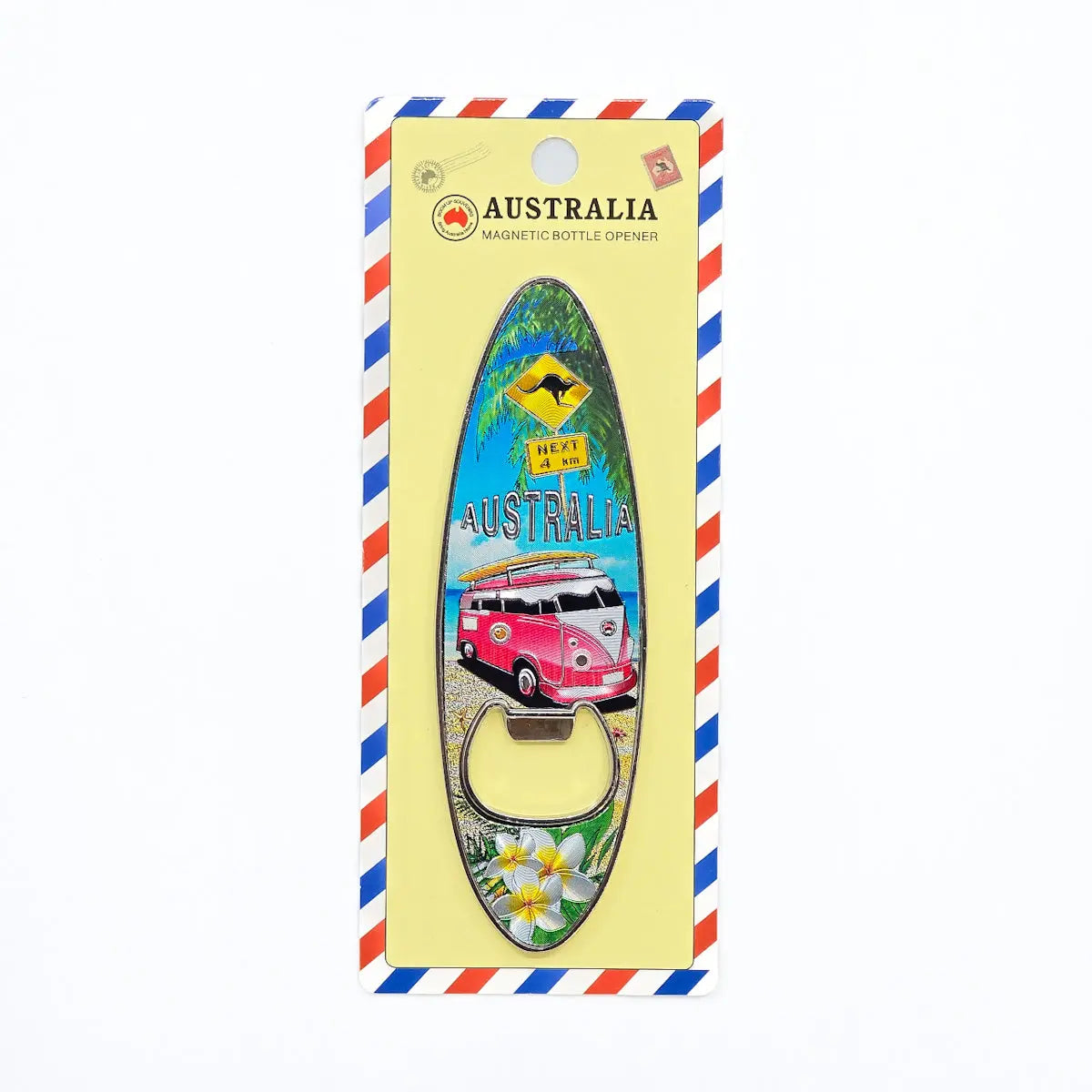 Kombi Surfboard Magnetic Bottle Opener Allanson Souvenirs